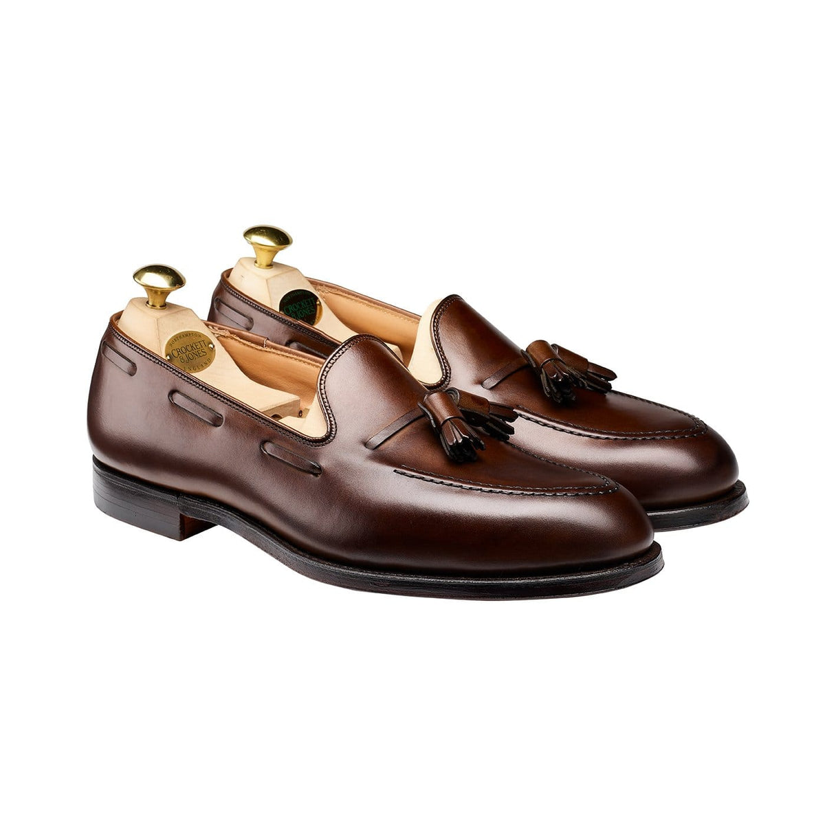 美品Crockett & Jones CAVENDISH3 7.5 Cavendish Dark Brown Calf | Crockett & Jones – Crockett & Jones ROW
