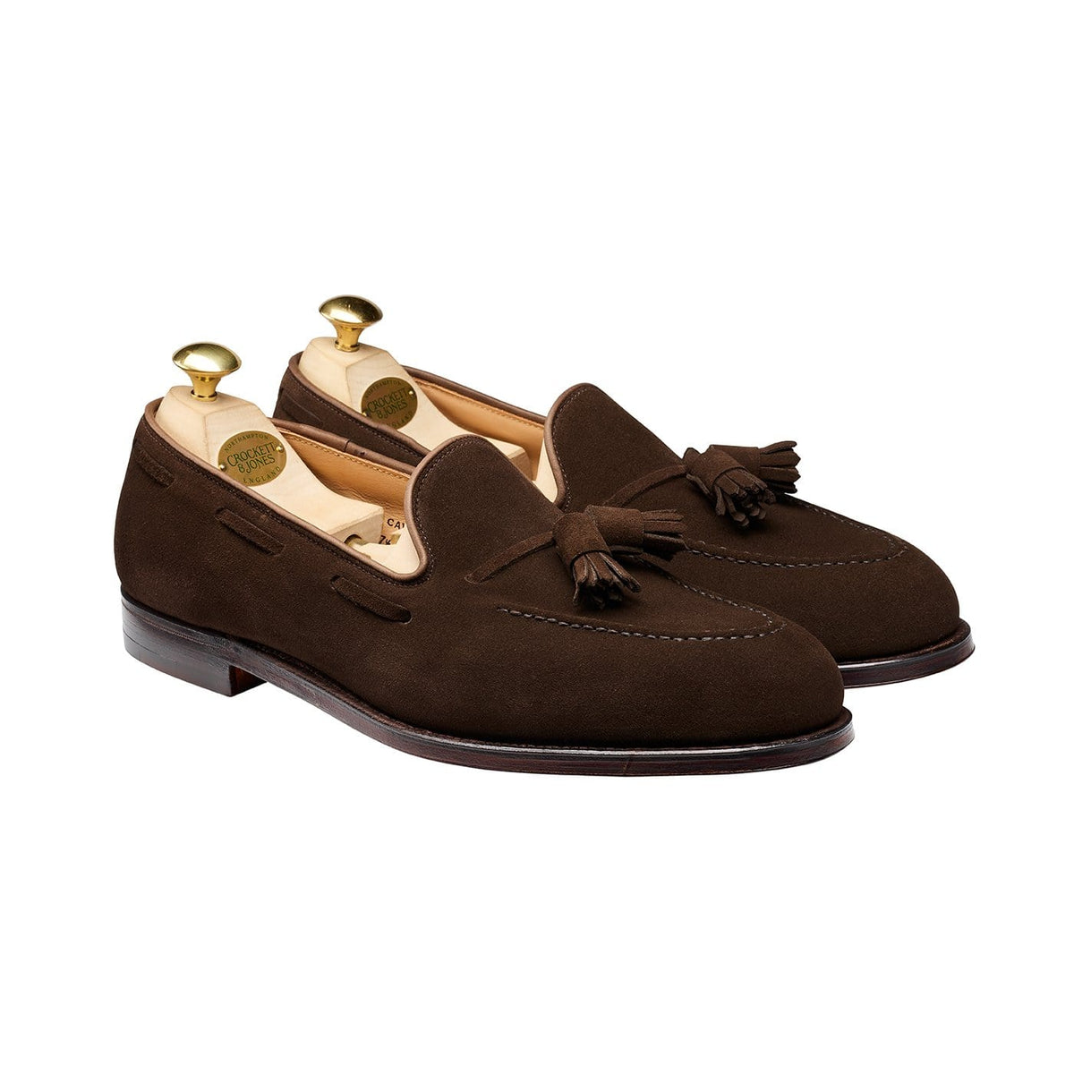 Cavendish Dark Brown Suede | Crockett & Jones – Crockett