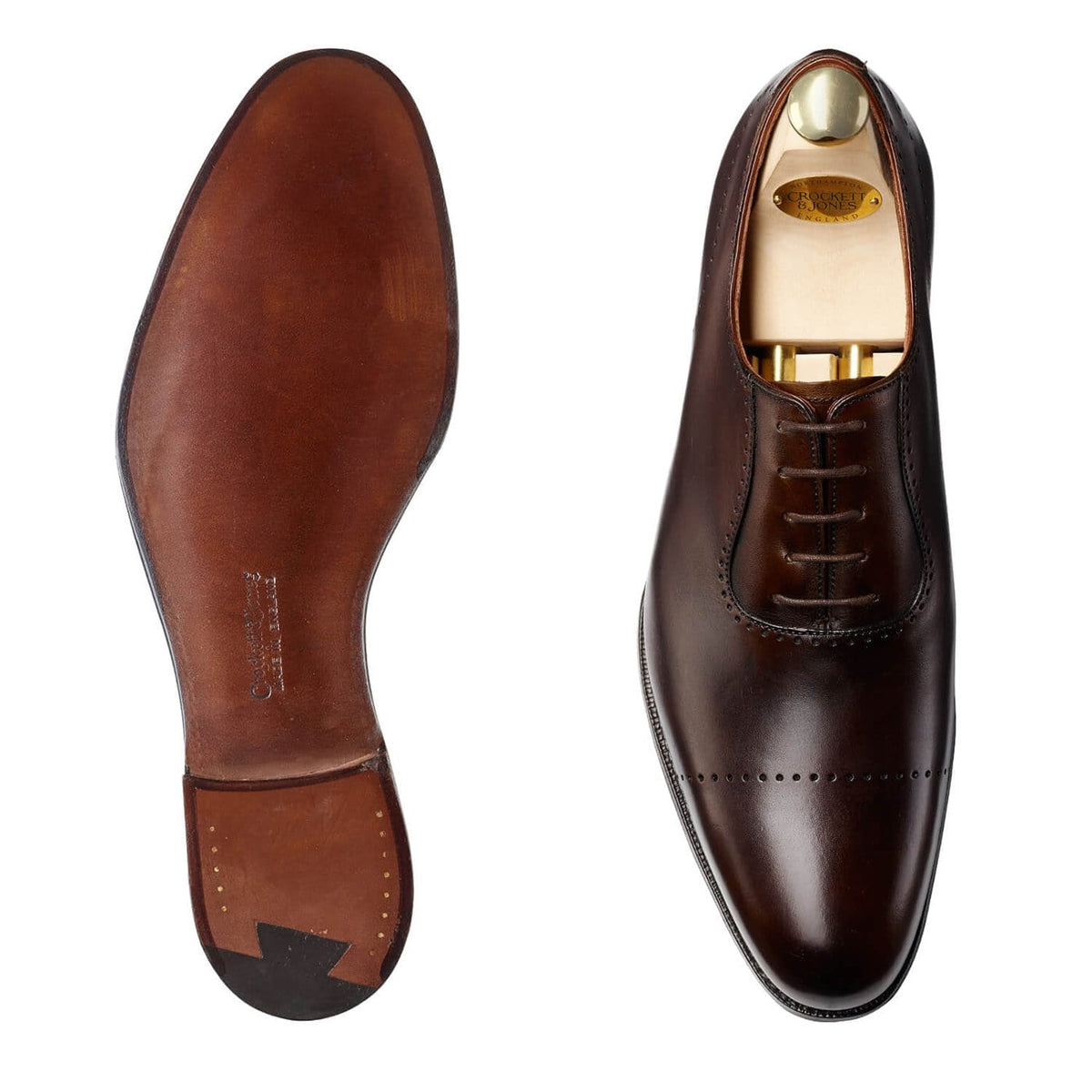 Courtenay Dark Brown Calf | Crockett & Jones – Crockett & Jones ROW