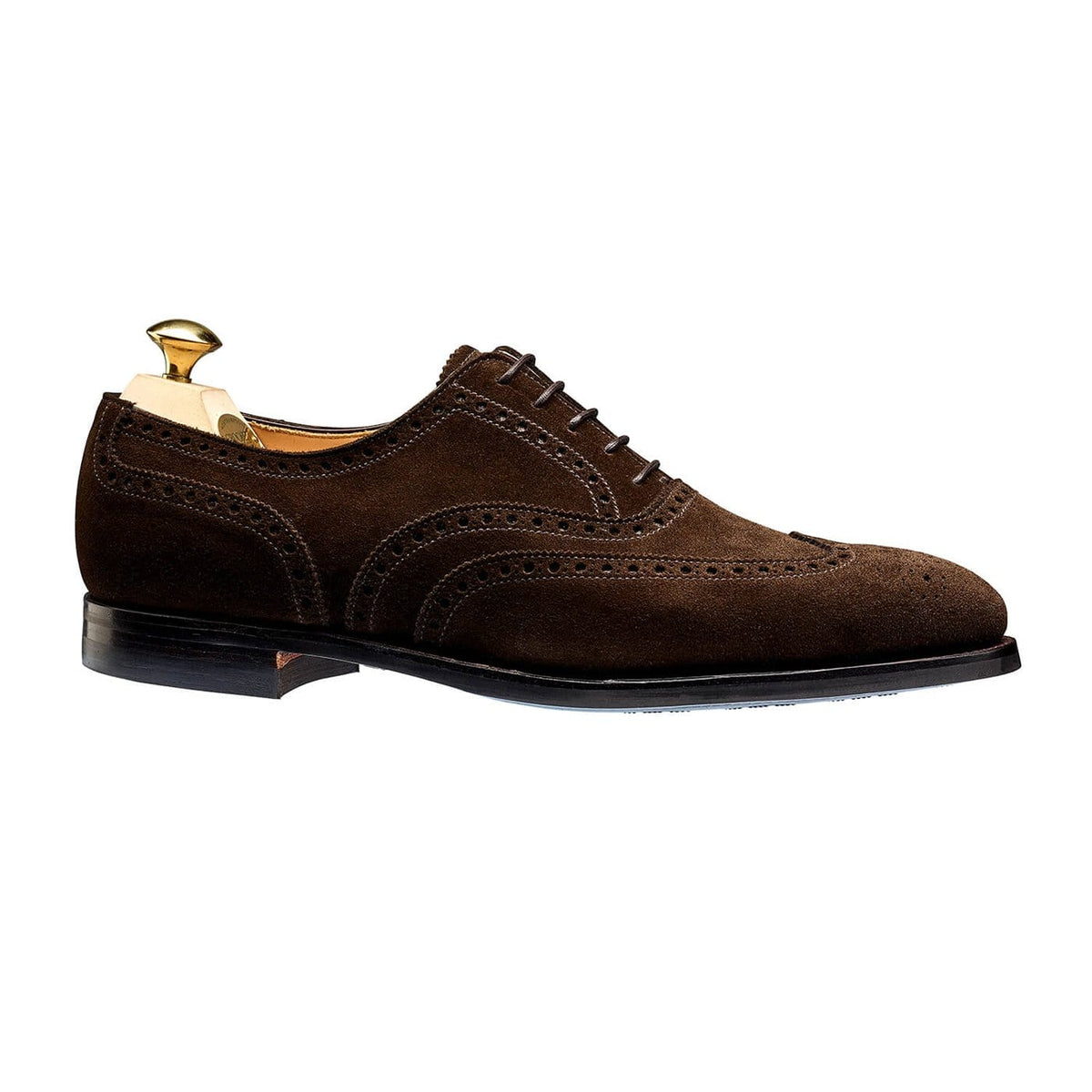 Westgate 2 Dark Brown Calf Suede | Crockett & Jones – Crockett