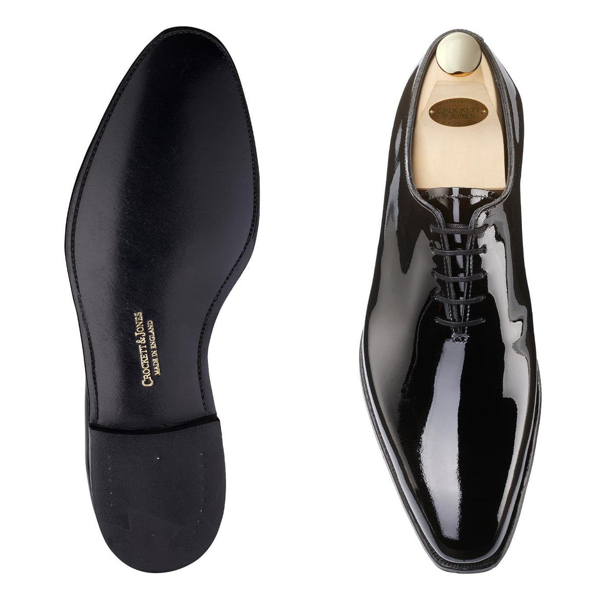 Alex Black Patent – Crockett & Jones ROW