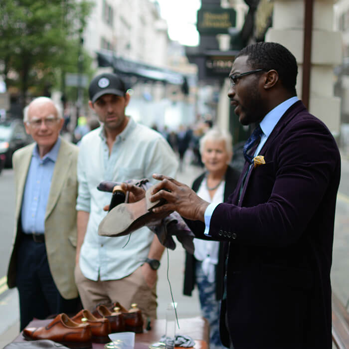 London Collections Men visits Jermyn Street - The days events...