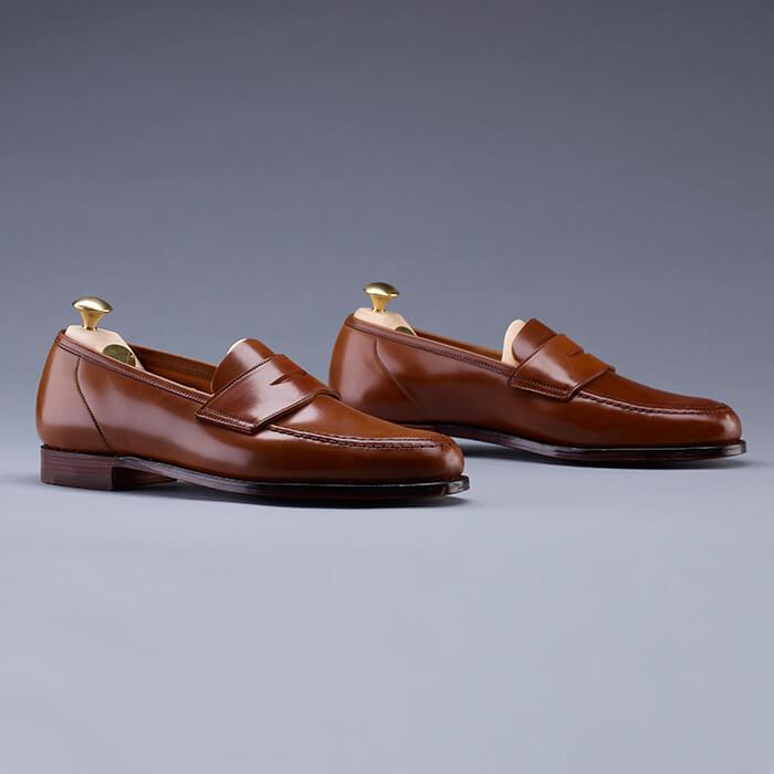 靴 CROCKETT & JONES HARVERD Whisky 7/5 D Harvard 2 Whiskey