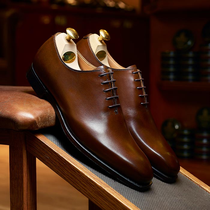The Full Works - Dark Brown Calf – Crockett & Jones ROW
