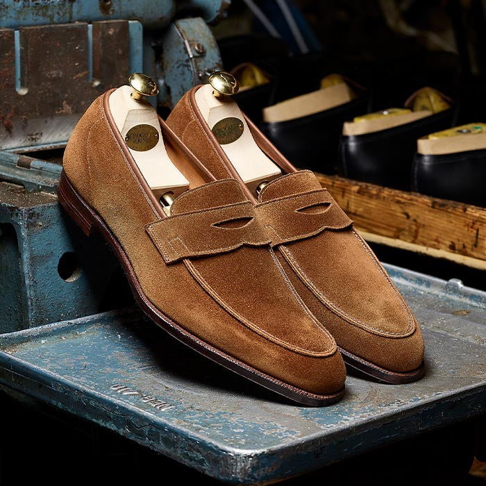 The Full Works: Tobacco and Snuff Suede – Crockett & Jones ROW