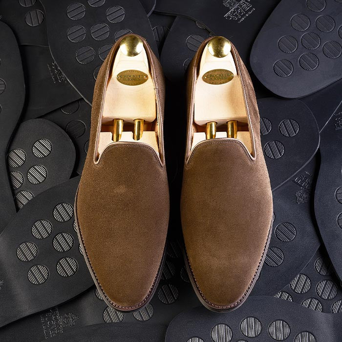 Kensington Black Woven Calf 
