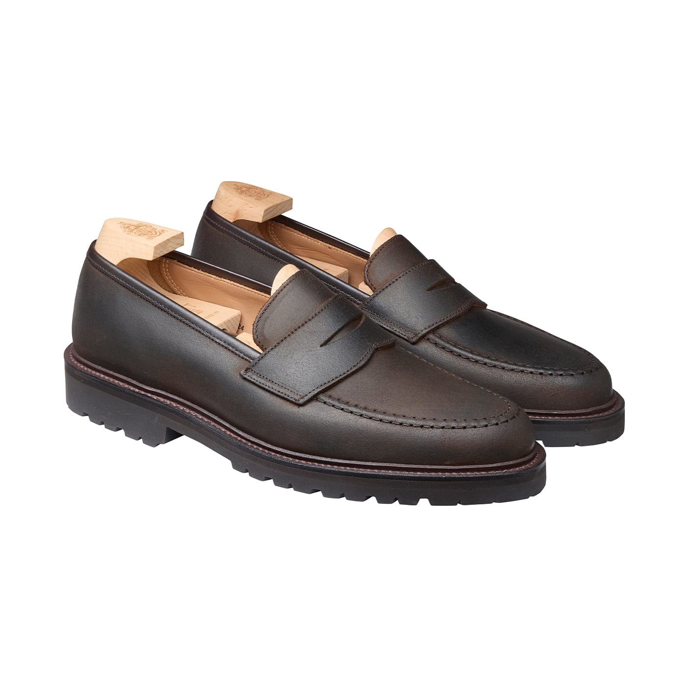 Boston 2 Dark Brown Rough-Out Suede – Crockett & Jones ROW