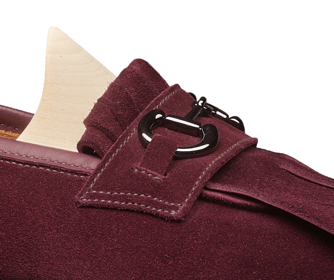 Clara Plum Calf Suede