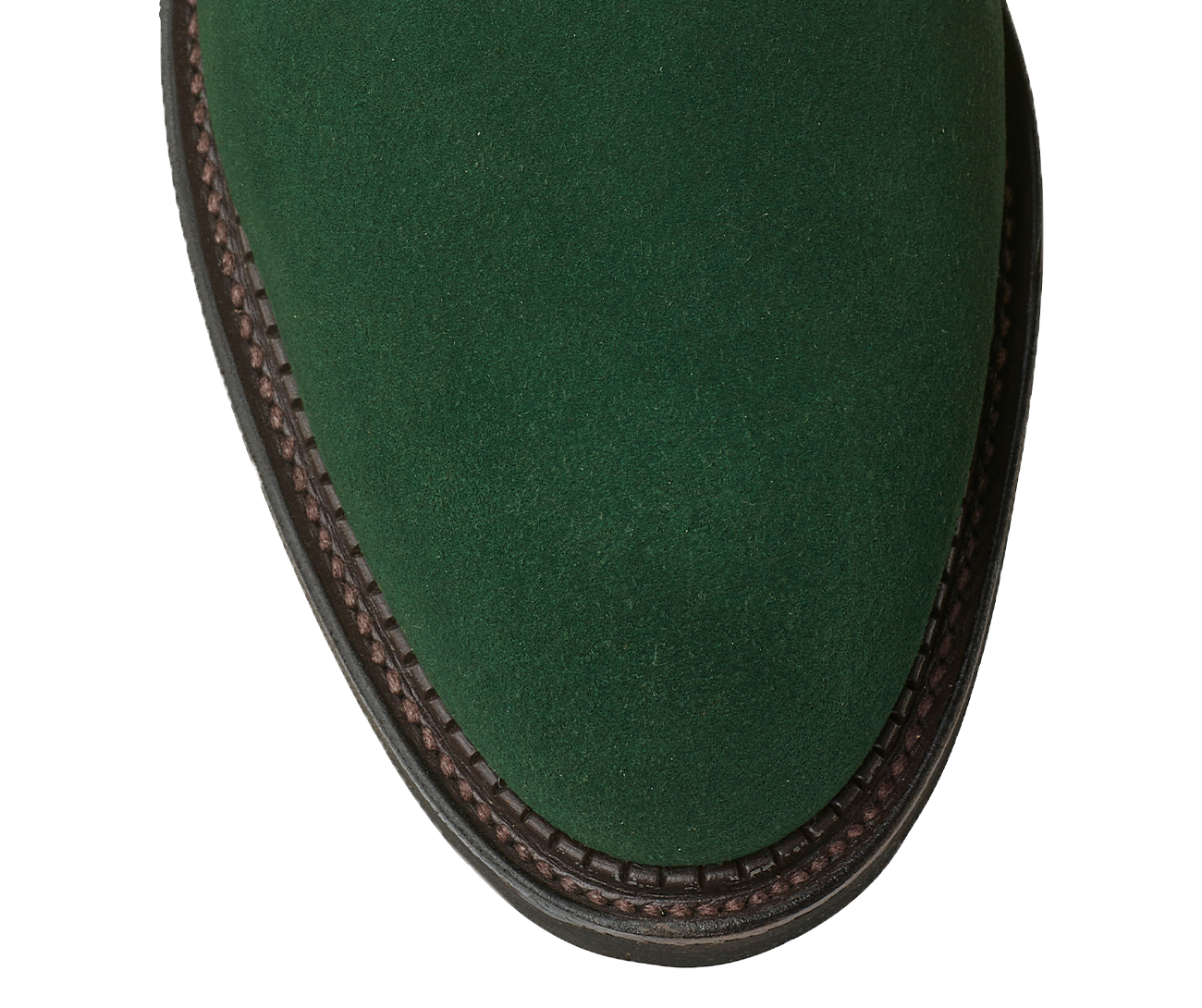 Grasmere Bottle Green Suede