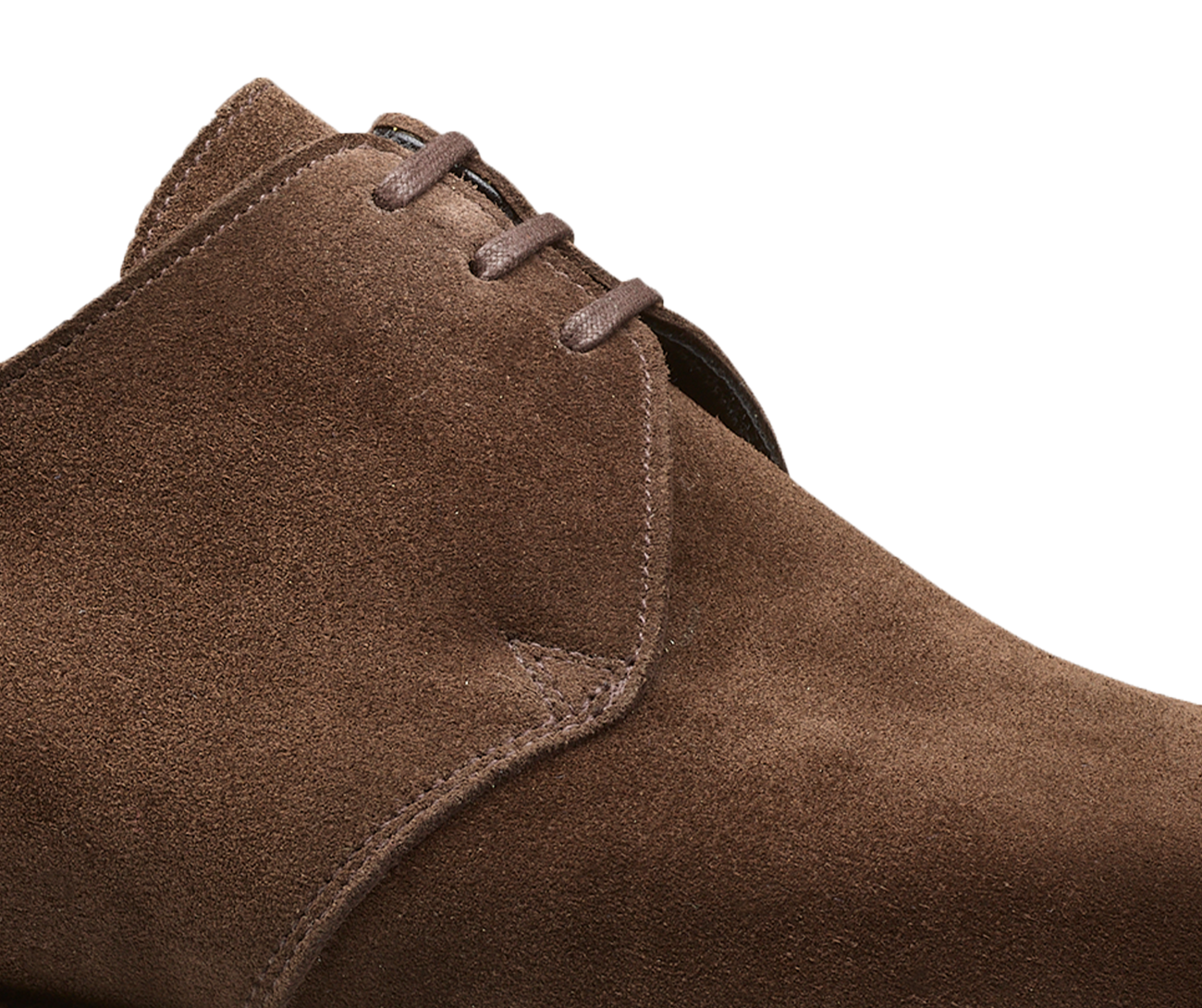 Highbury 2 Dark Brown Calf Suede