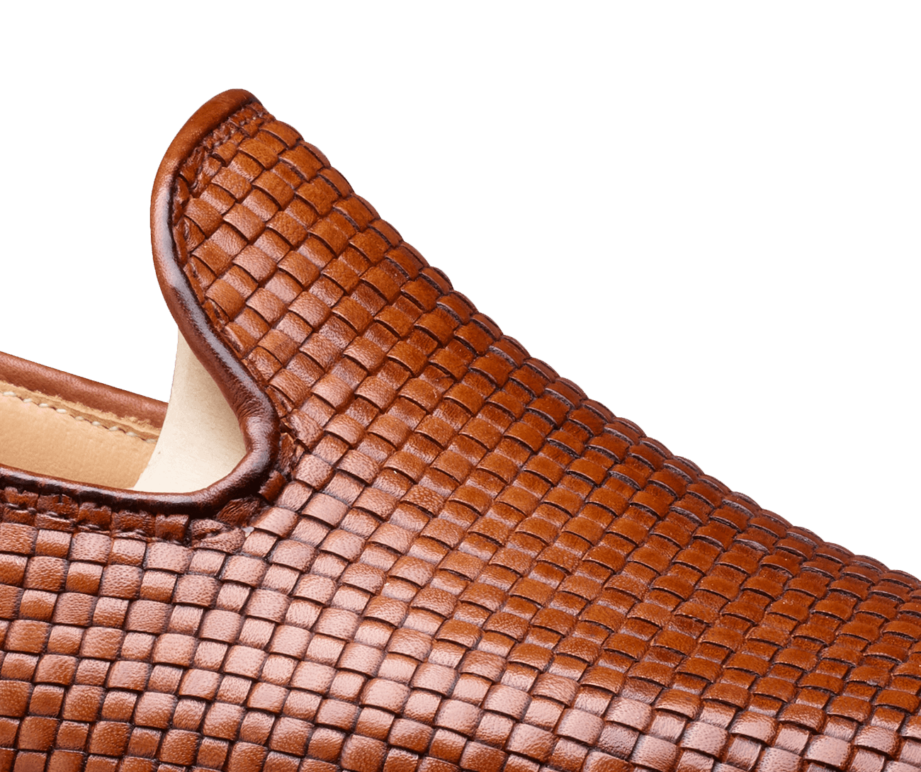 Kensington Tan Woven Calf