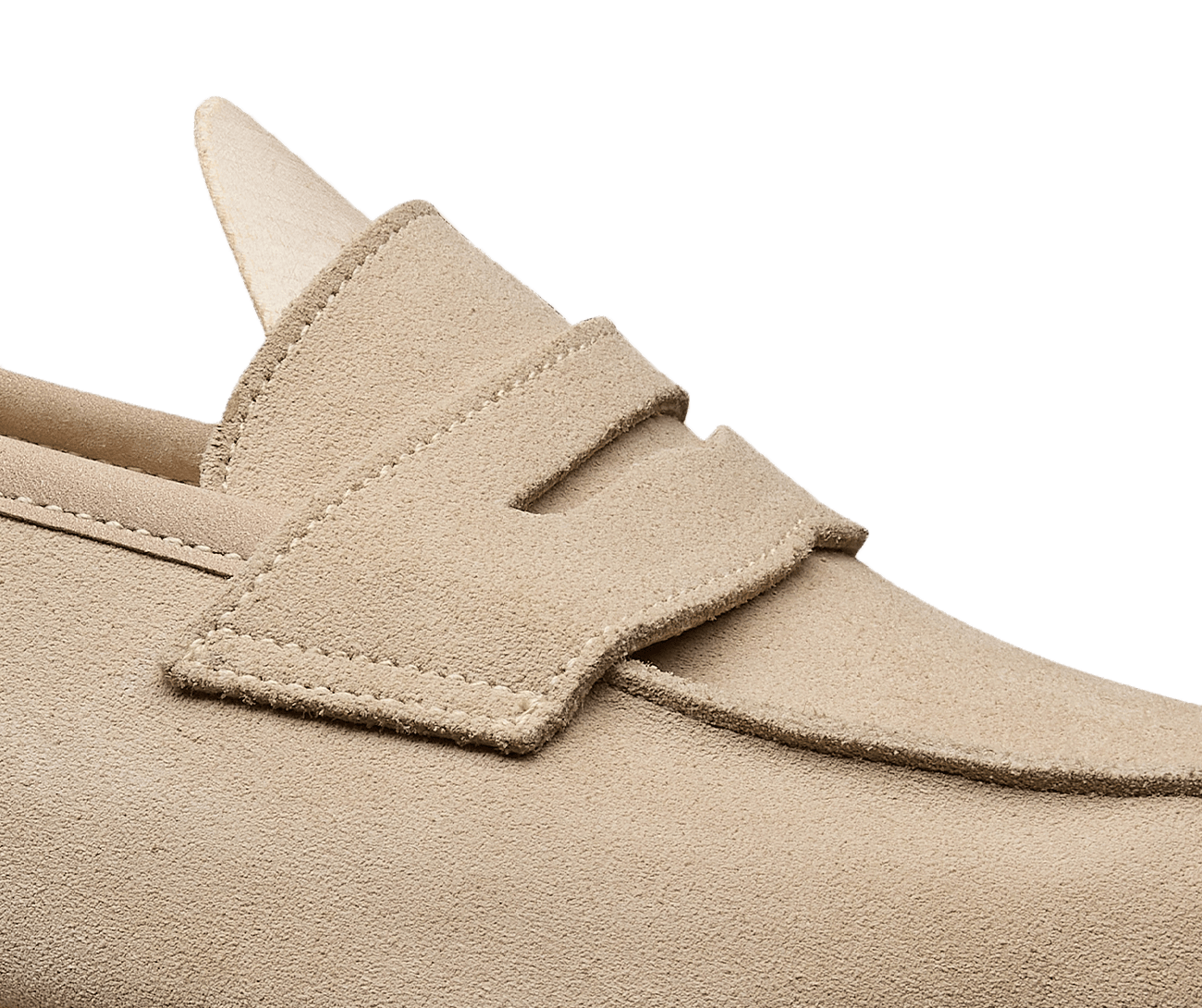 Lilou Almond Calf Suede