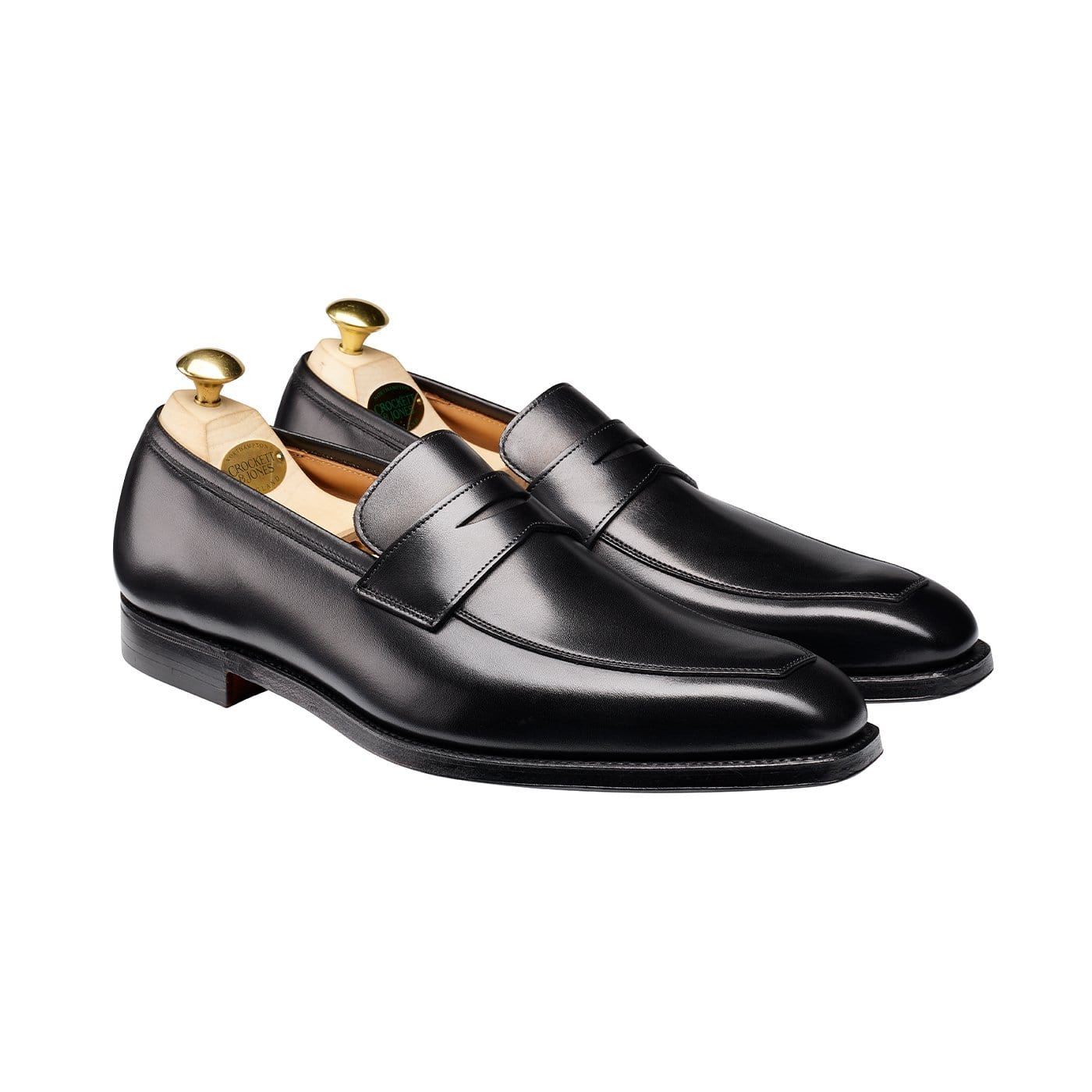 548.CROCKETT&JONES MERTON ペニーローファー 6E Merton Black Calf | Crockett & Jones – Crockett & Jones ROW