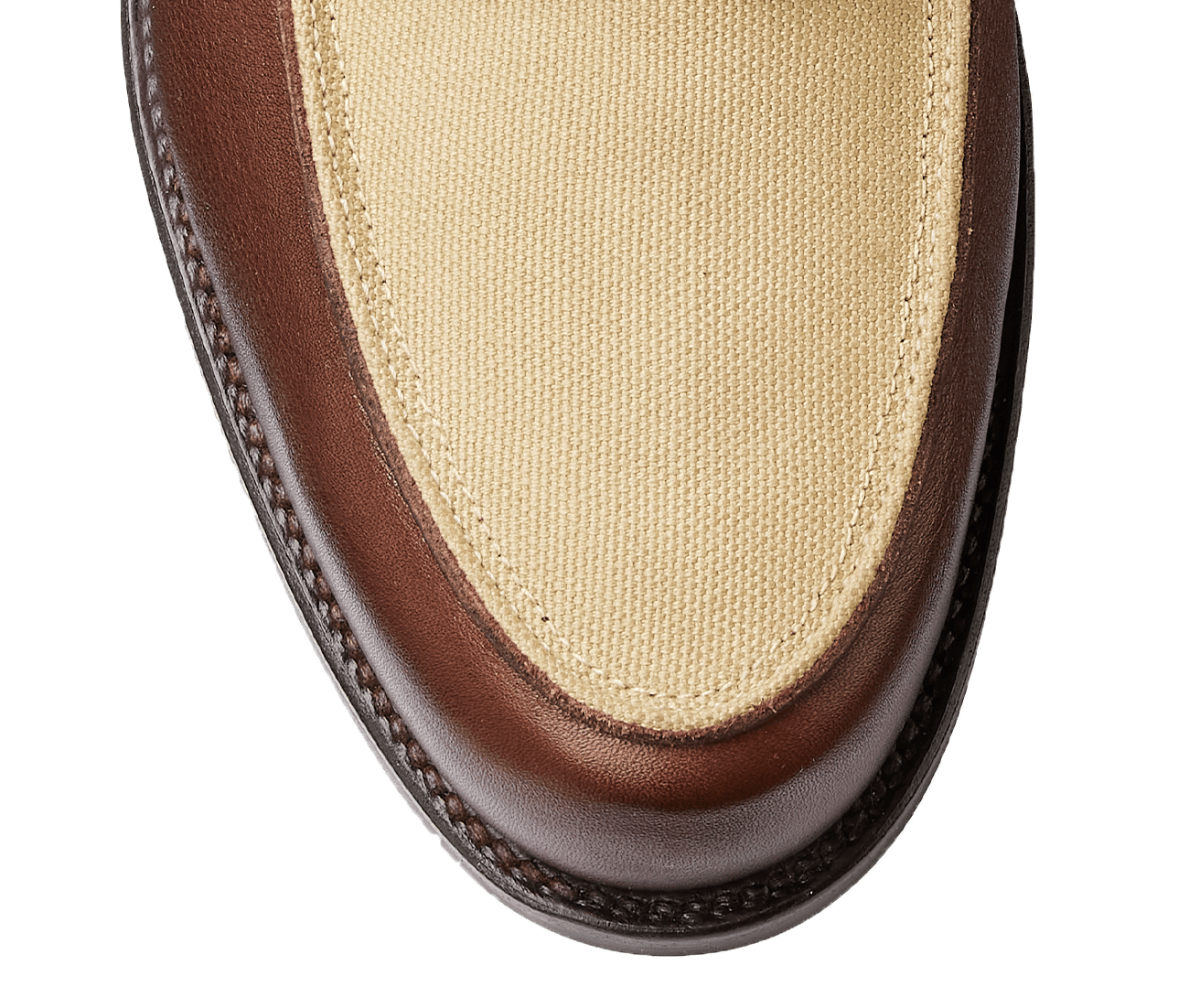 Richmond 2 Walnut Milled Calf & Stone Canvas