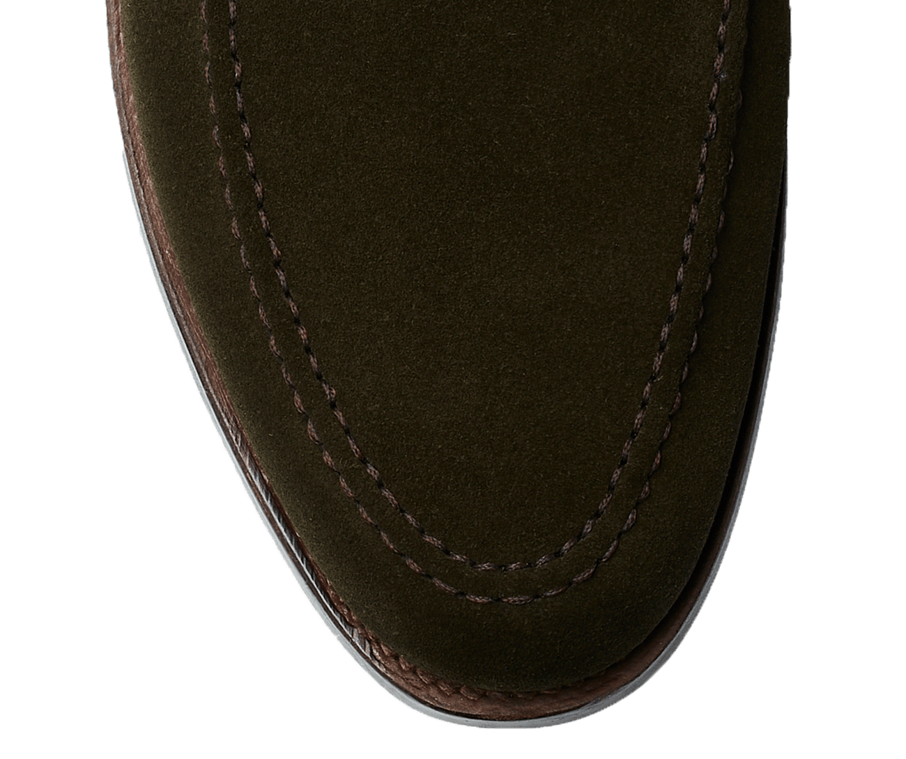 Seaton Earth Green Suede