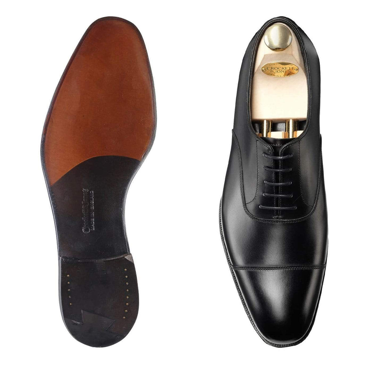 Audley Black Calf | Crockett & Jones – Crockett & Jones ROW