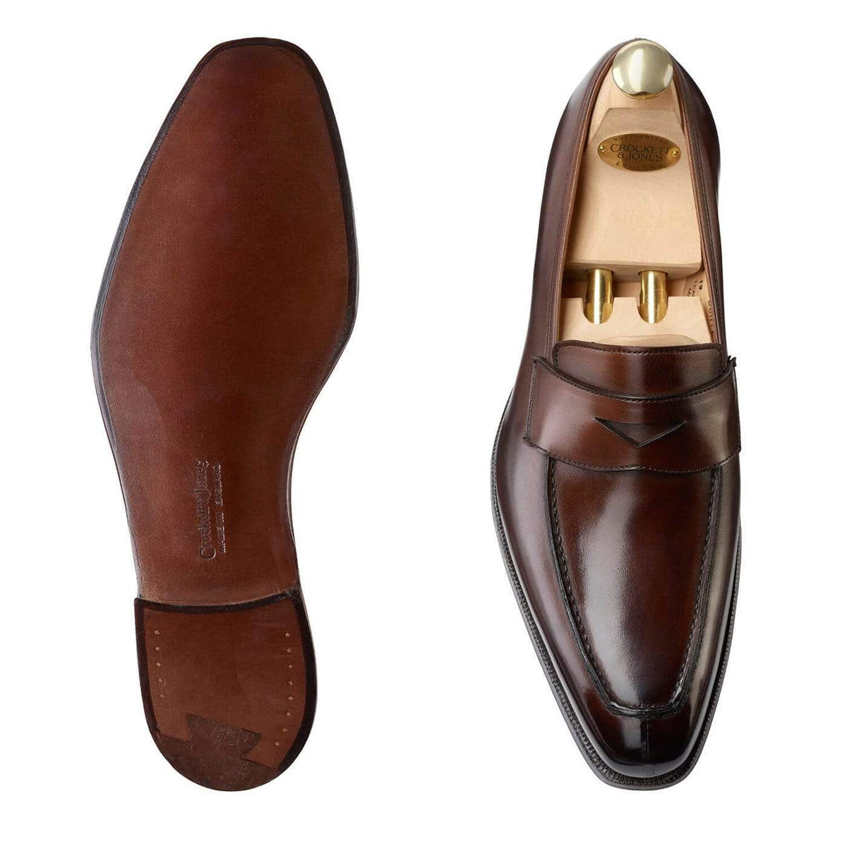 Bury Dark Brown Calf | Crockett & Jones – Crockett & Jones ROW