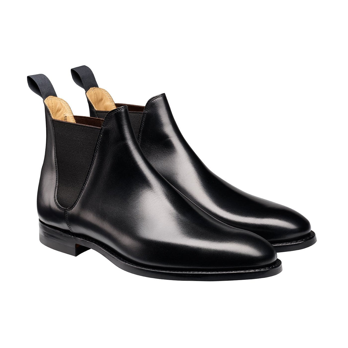 Chelsea 8 Black Calf | Crockett & Jones – Crockett & Jones ROW